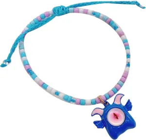 10 Styles Rice Beads Handmade Beaded Elastic Woven Fun One-Eyed Monsters Jewelry Multicolor Jewelry