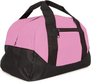 12" Duffel Bag Small Mini Travel Size Sports Gym Bag (Duffle Bag) (Pink)