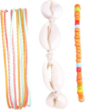 3pcs Anklet Set Foot Necklace Chain Boho Jewelry for Women Beachy Foot Accessories Ankle Jewelry