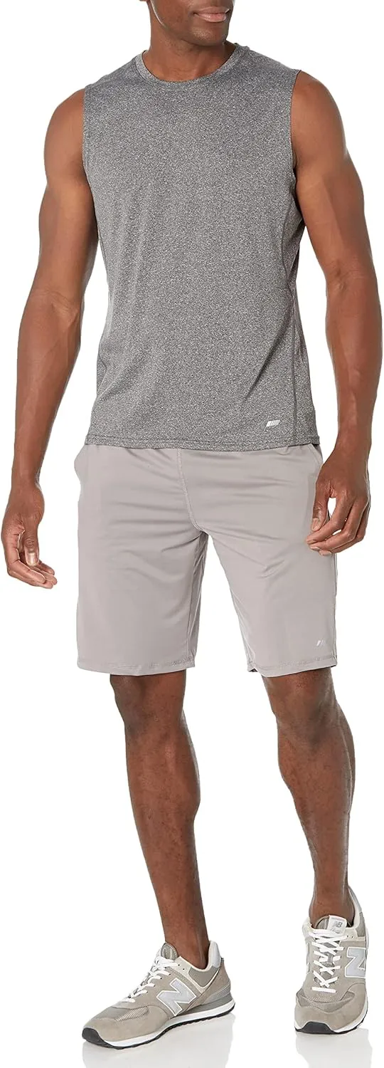Amazon Essentials Men's Active Quick Dry Tech Stretch Lightweight Sleeveless Muscle Shirt