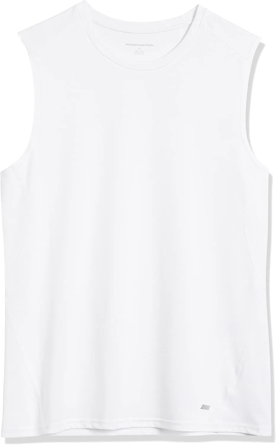 Amazon Essentials Men's Active Quick Dry Tech Stretch Lightweight Sleeveless Muscle Shirt