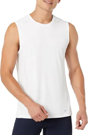 Amazon Essentials Men's Active Quick Dry Tech Stretch Lightweight Sleeveless Muscle Shirt