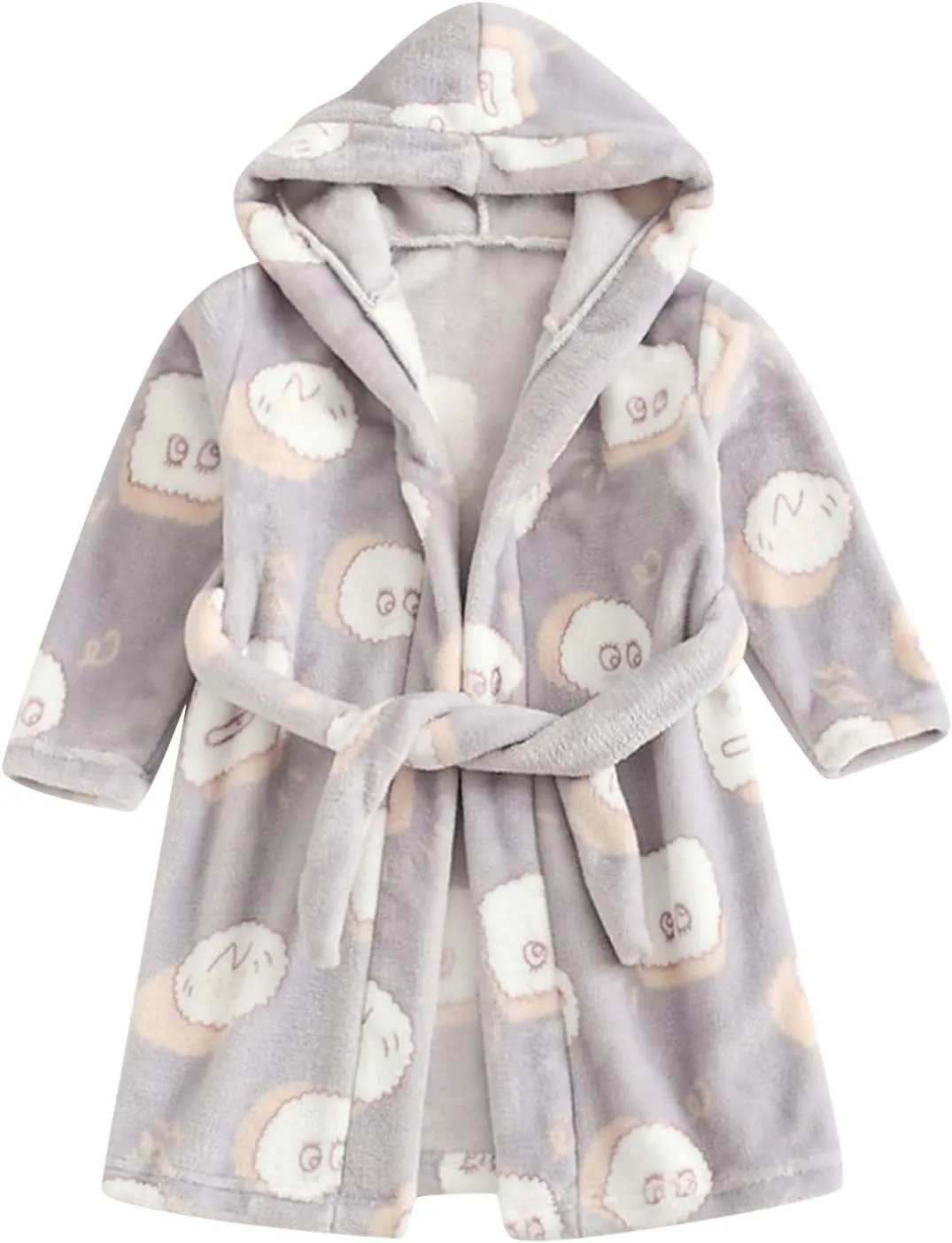 Baby Girl Newborn Clothes Toddler Baby Boys Girls Cartoon Bathrobes Flannel Night-Robe Sleepwear