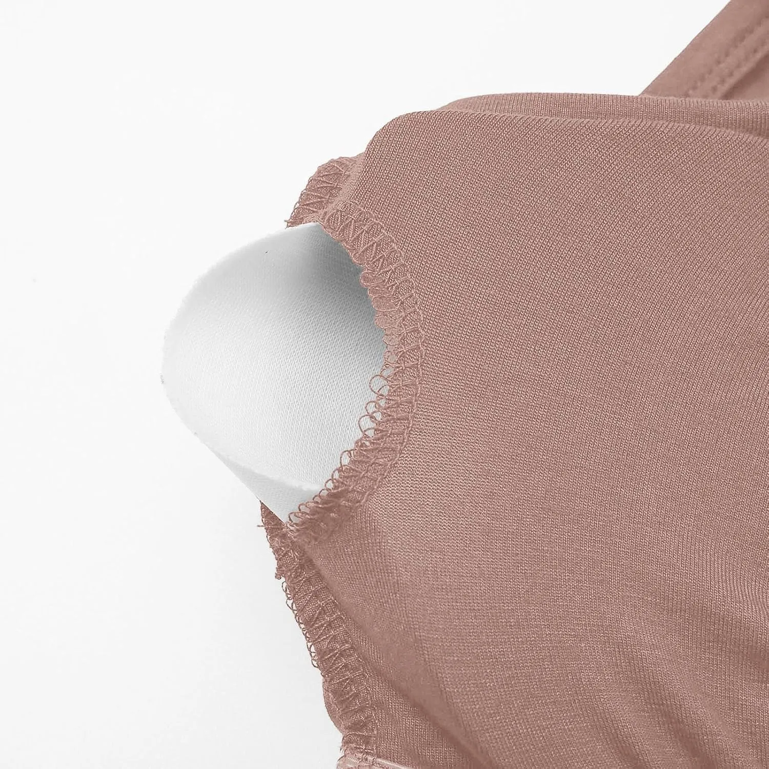 Camisole Tops for Women White Built in Bra Tank Tops Adjustable Spaghetti Strap 2025 Spring Summer Cami Shirts Under Clothes