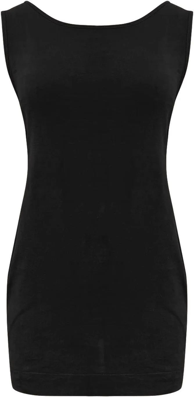Cotton Dresses for Women 2024 Casual Crewneck Summer Mini Dress Slim Fit Sleeveless Party Club Mini Dress