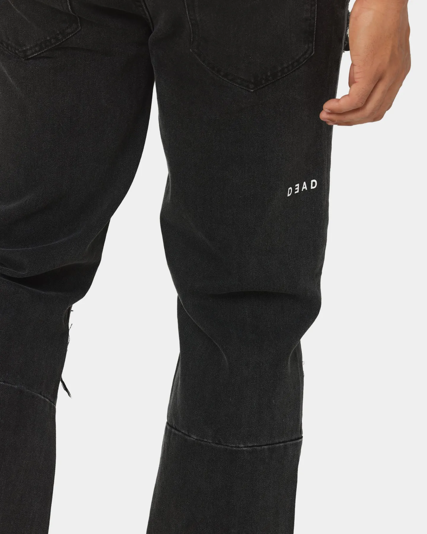 Dead Studios Relaxo Beaten Jeans Washed Black