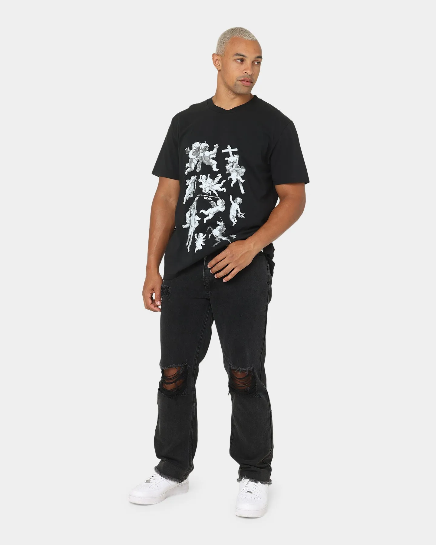 Dead Studios Relaxo Beaten Jeans Washed Black