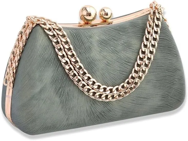 Elegant Handbag Unique Crossbody Charming Shoulder Evening for Women Marble Clutch Bridal Wedding Purse