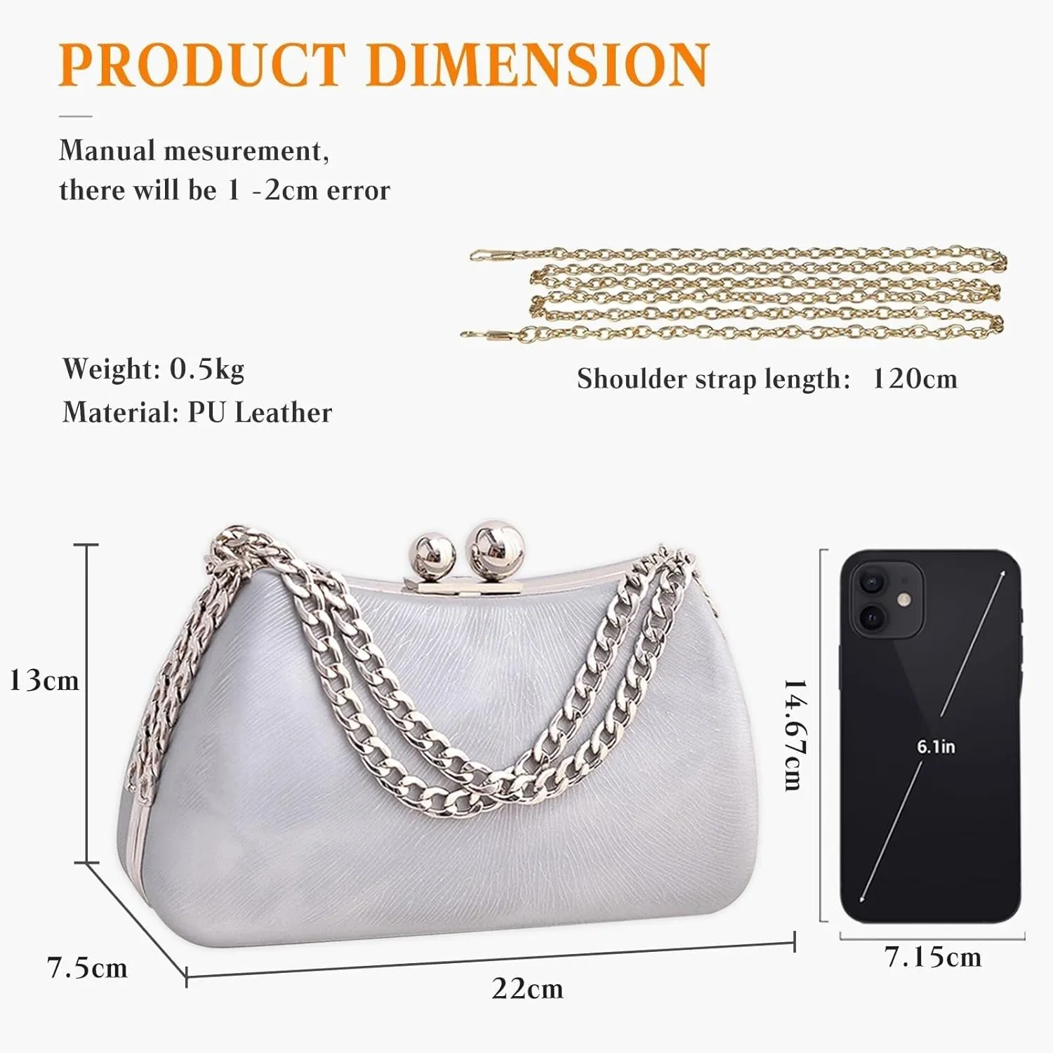 Elegant Handbag Unique Crossbody Charming Shoulder Evening for Women Marble Clutch Bridal Wedding Purse