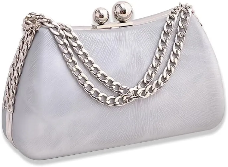 Elegant Handbag Unique Crossbody Charming Shoulder Evening for Women Marble Clutch Bridal Wedding Purse