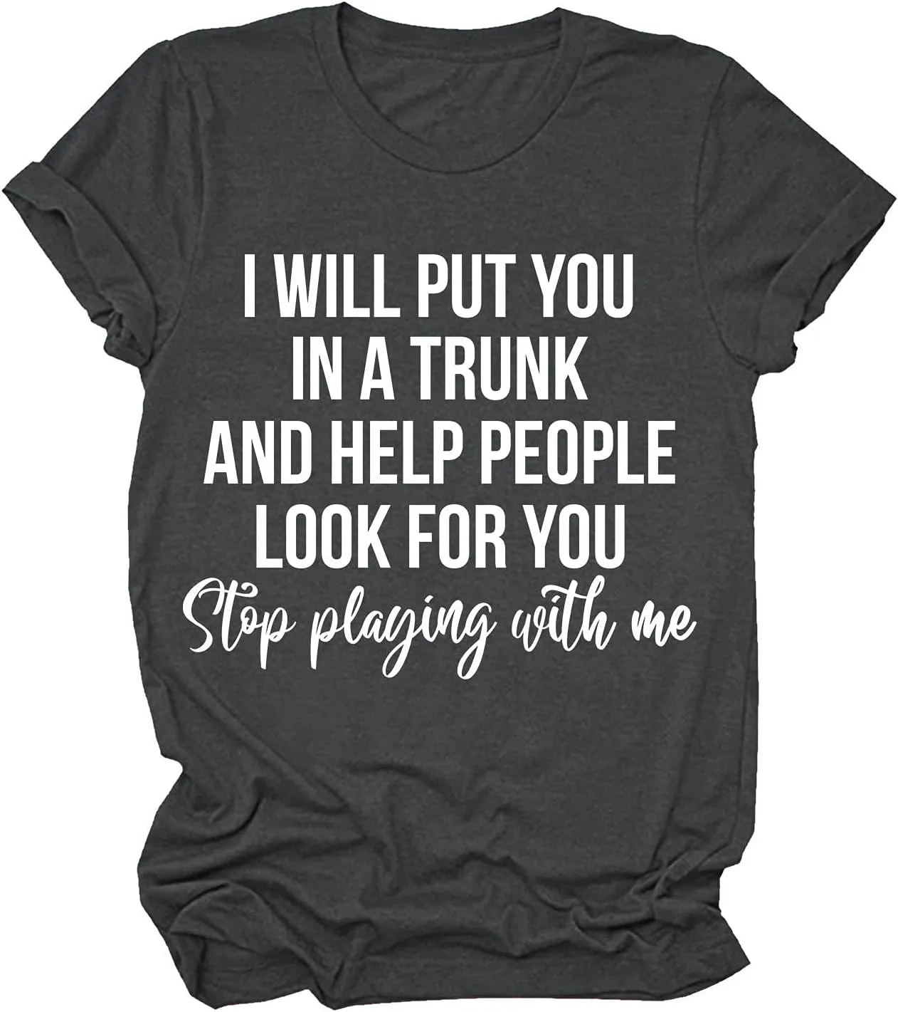 Funny Saying Shirts for Women Crew Neck Short Sleeve Tops Letter Print Going Out Tees Casual Workout Tshirt