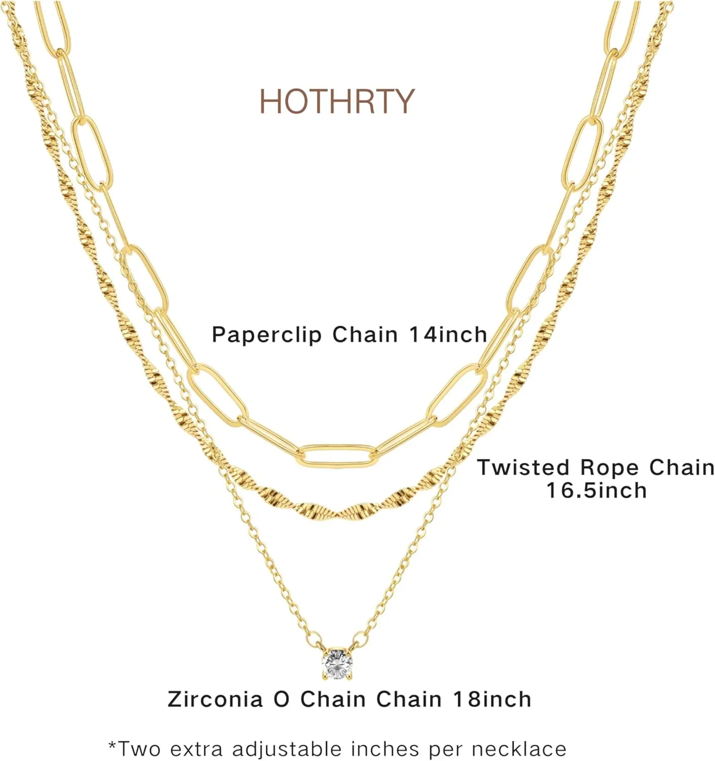 Gold Silver Necklace for Women 14K Real Gold Layered Necklace Choker Dainty Paperclip Silver Trendy Necklace for Woman Gift