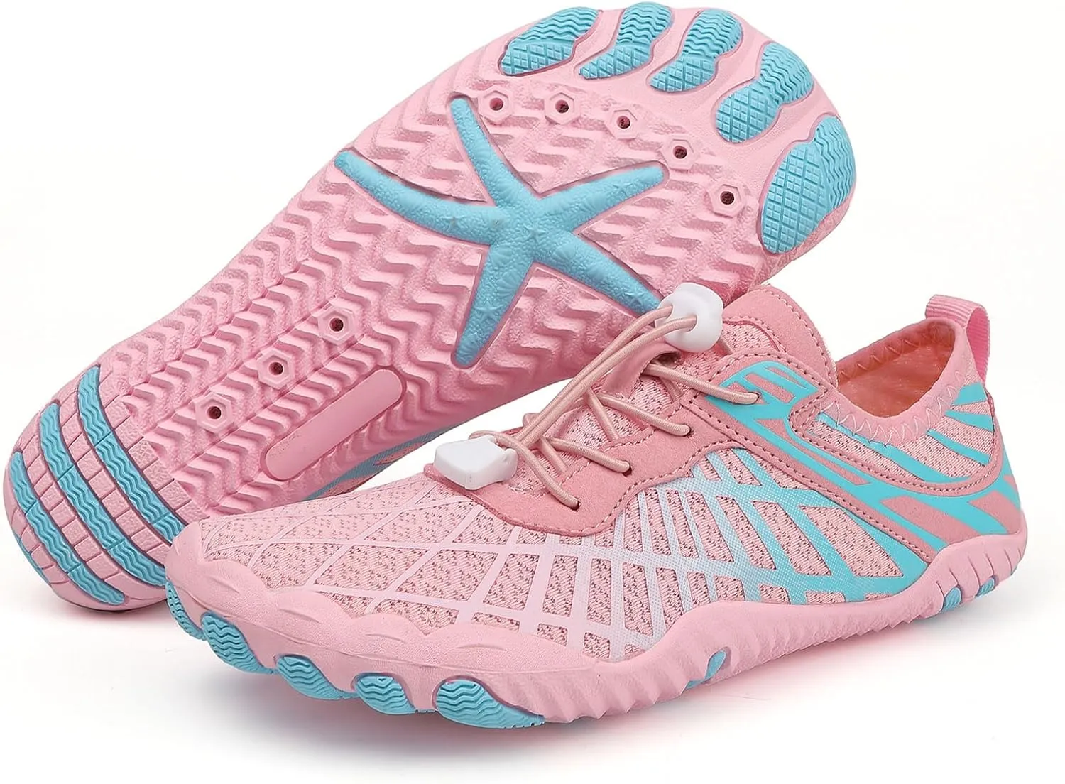 Grounded Footwear for Women Men with Neuropathy Water Shoes Quick-Dry Aqua Socks Swim Beach Barefoot Diabetic Shoes Walking Wide Toe Box Sneakers for Hike Yoga Lightweight Comfortable Breathable