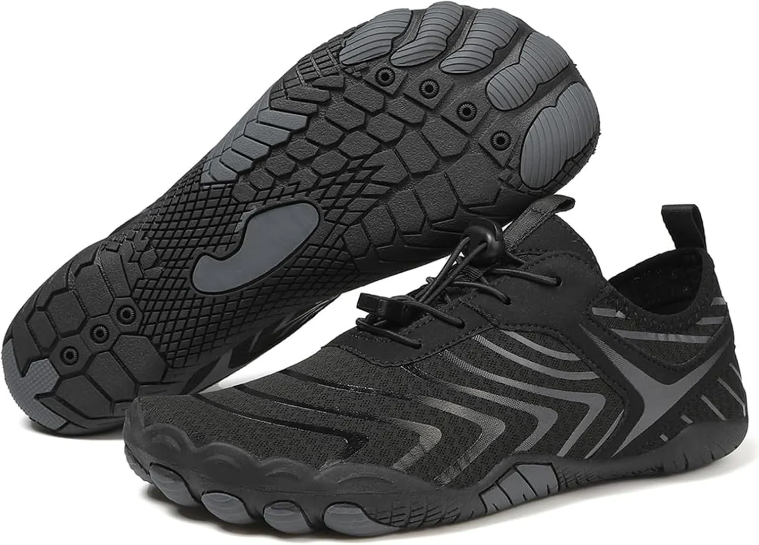 Hike Barefoot Shoes Womens Mens Pro Water Wide Toe Box Non-Slip Breathable Footwear Healthy Unisex Athletic Hiking Neuropathy Grounded Comfort Wear Quick Drying Swim Beach Aqua Sport Diving