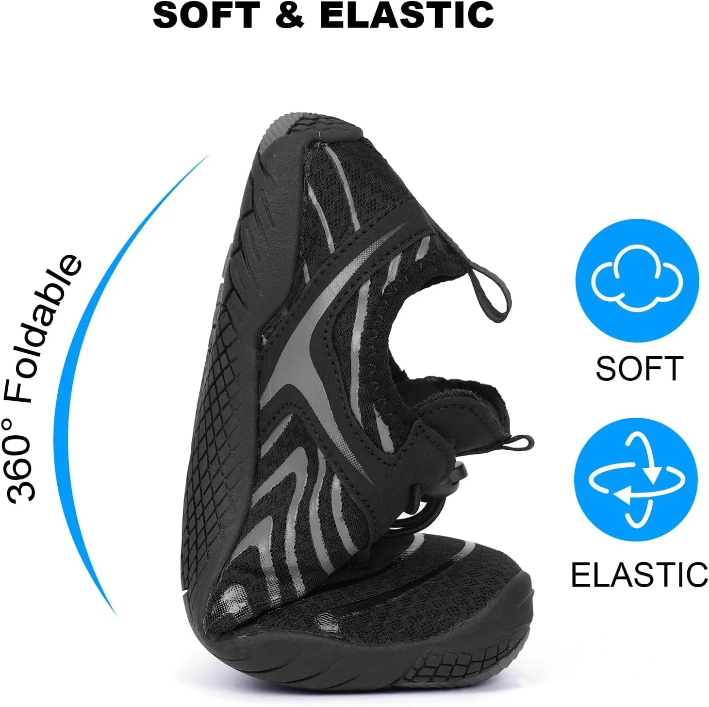 Hike Barefoot Shoes Womens Mens Pro Water Wide Toe Box Non-Slip Breathable Footwear Healthy Unisex Athletic Hiking Neuropathy Grounded Comfort Wear Quick Drying Swim Beach Aqua Sport Diving
