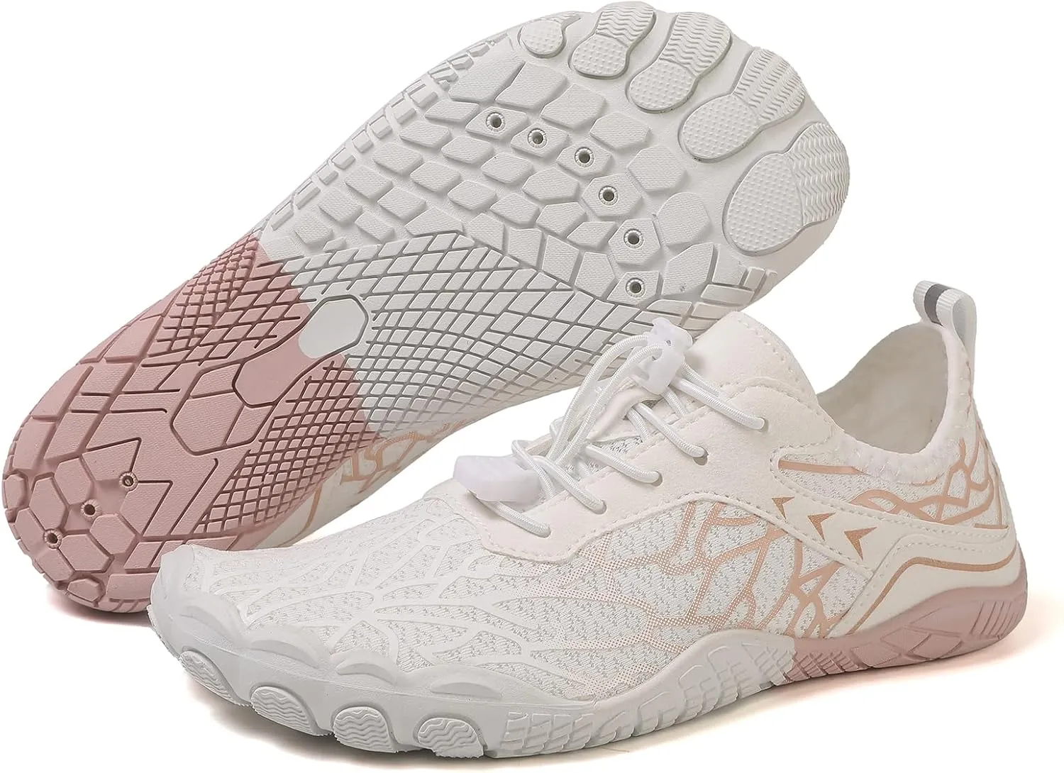 Hiking Footwear Barefoot Womens Shoes Non-Slip Outdoor Unisex Grounded Footwear Barefoot Shoes for Neuropathy Women&Men Water Pro Barefoot Shoes Wide Toe Box Sneakers,Quick Dry,Waterproof,Beach