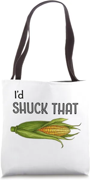 I'd shuck that - cool corn veggie Tote Bag