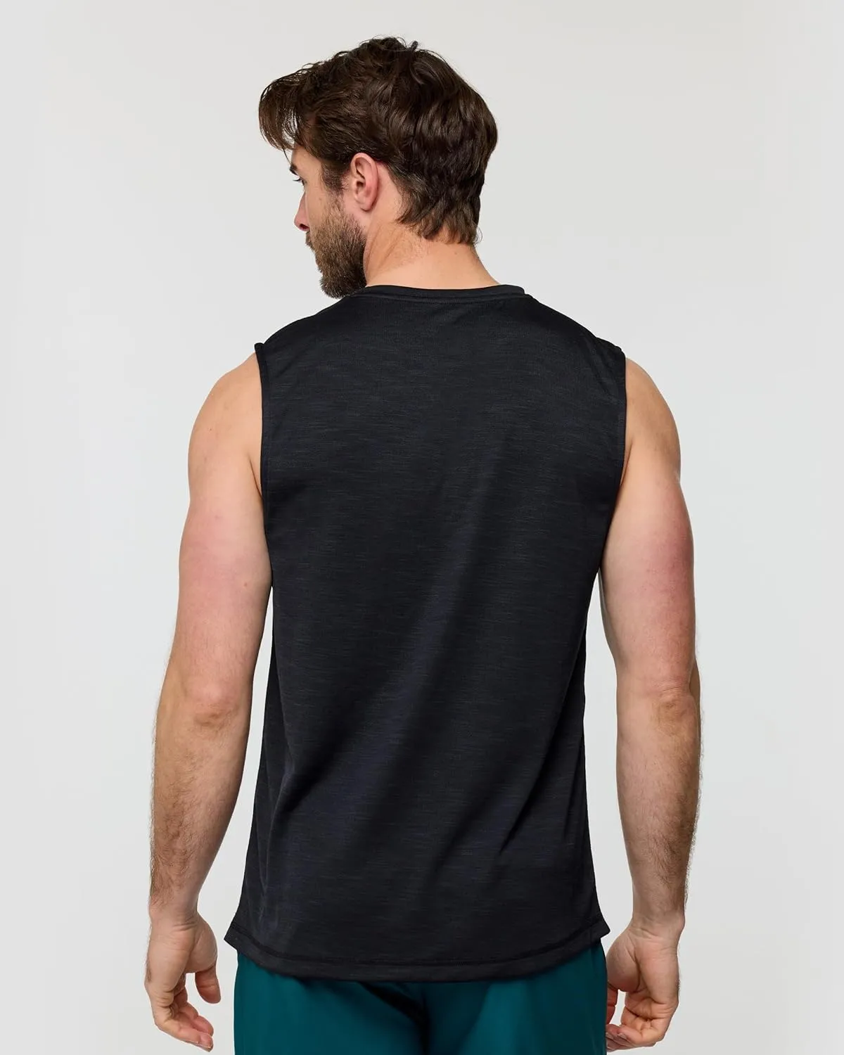 INTO THE AM Performance Muscle Tank Tops for Men S - 4XL - Workout Gym Quick Dry Fit Moisture Wicking Tanks