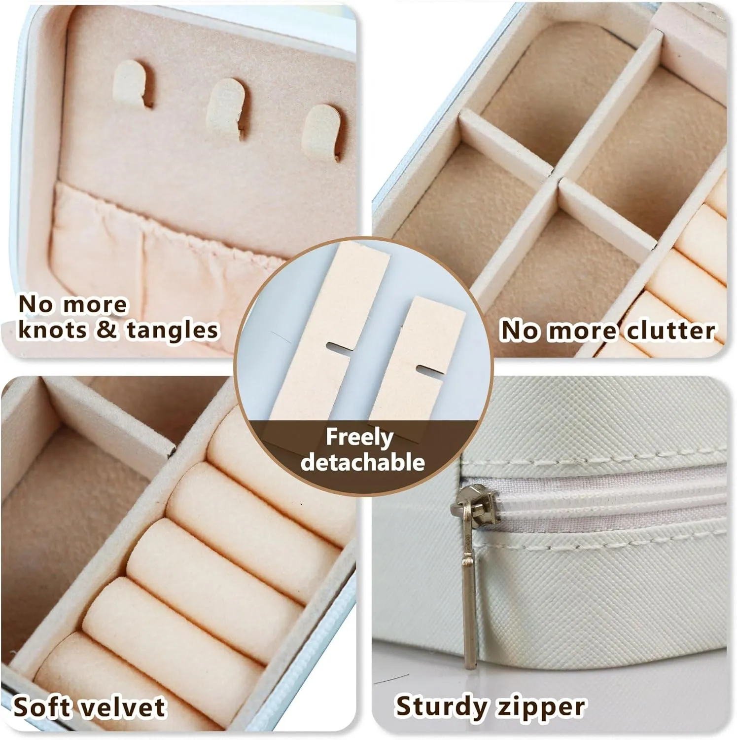 Jewelry Case Organizer Jewelry Box with mirror Princess Pink Carriage Summer Portable Travel Essentials Small Jewelry Ring Earring Case Gift for Girls Women PU Leather