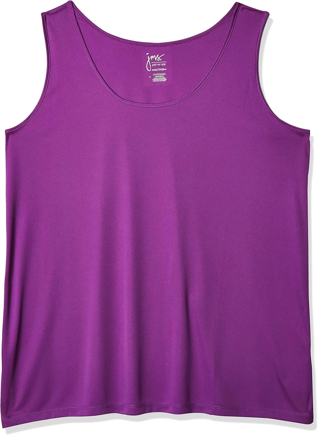 Just My Size Women's Cool Dri Tank