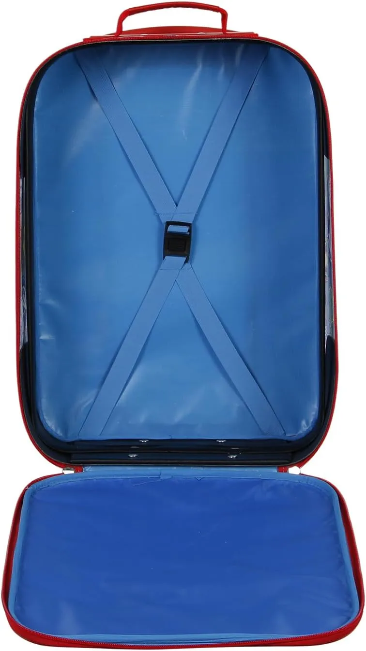 Karactermania Unisex Kids Soft 3D Trolley Suitcase Soft 3D Trolley Suitcase, Multicolour, One Size, Soft 3D Trolley Suitcase
