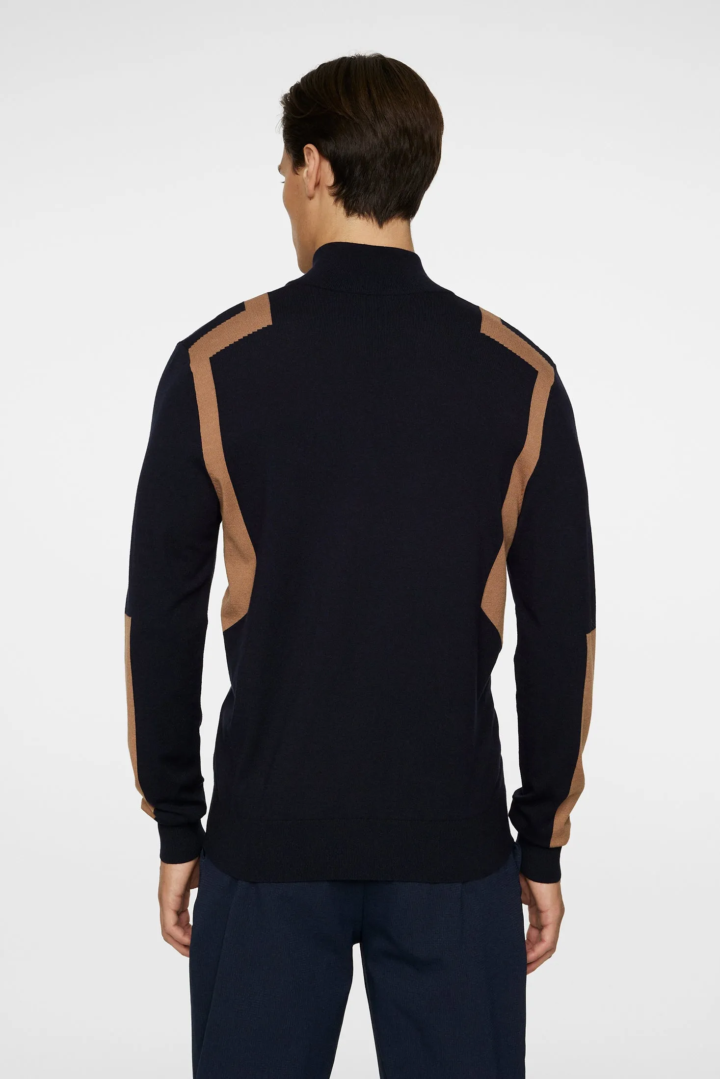 Kendrick Knitted Zip Sweater