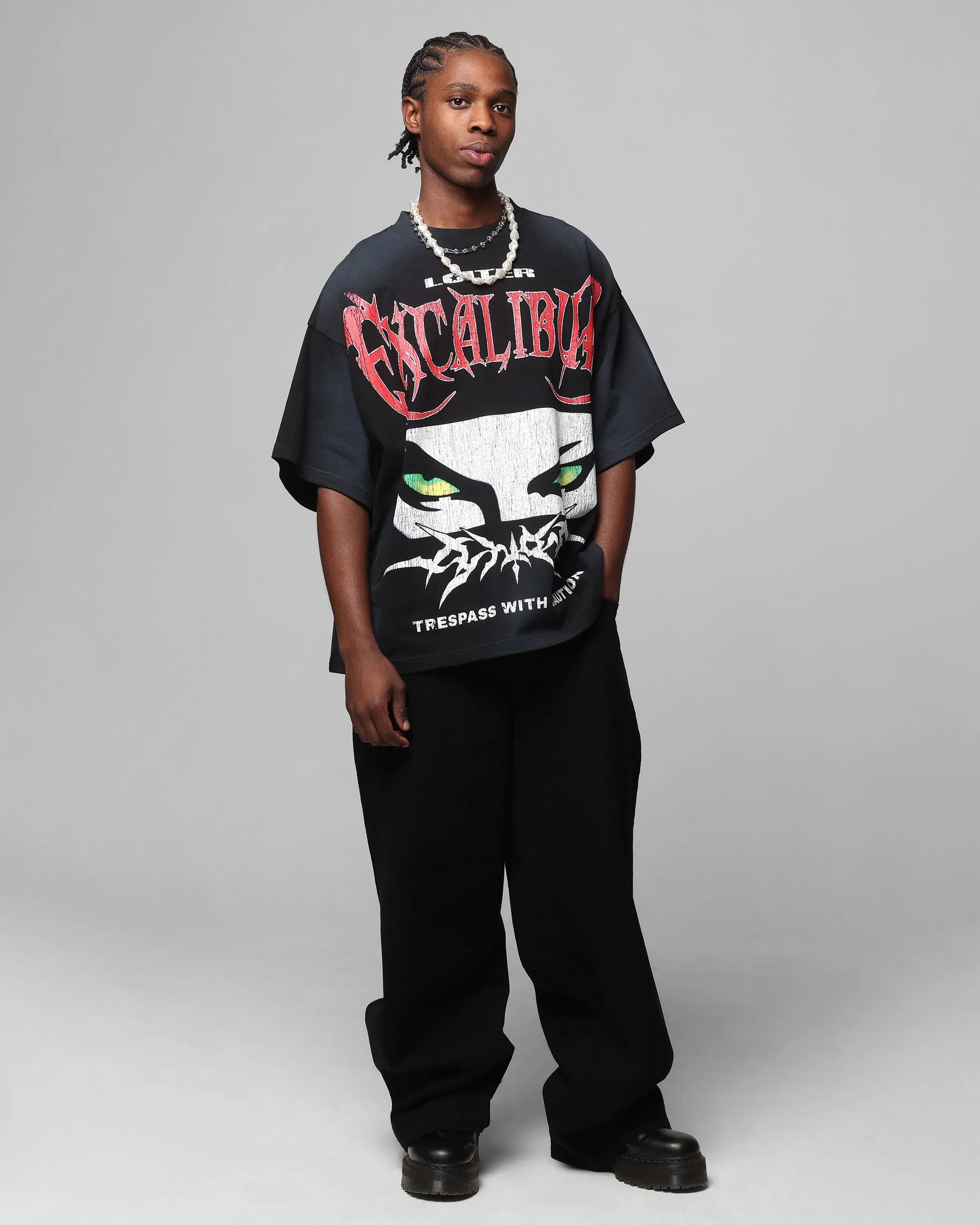 Loiter Collateral Baggy Jeans Black