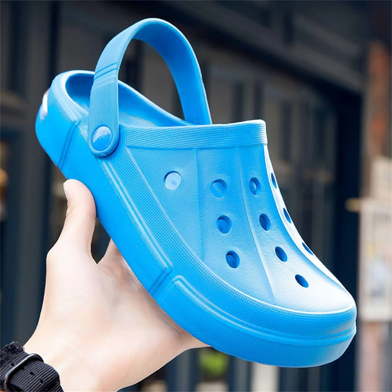 MDPCX Women's Men's Garden Clogs Breathable Shoes Bathing Shoes Beach Shoes Water Shoes Footwear Slippers Walking Shoes Home Travel Shoes