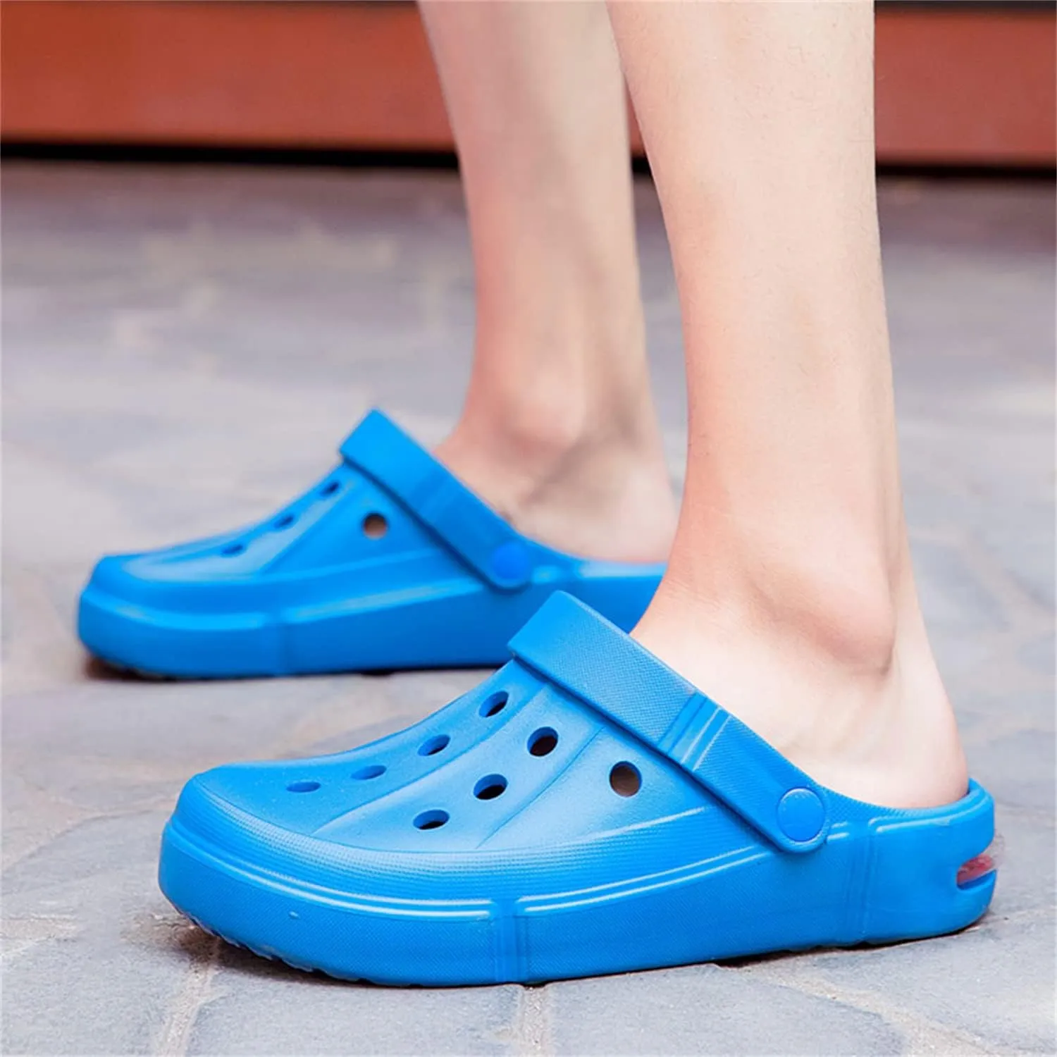 MDPCX Women's Men's Garden Clogs Breathable Shoes Bathing Shoes Beach Shoes Water Shoes Footwear Slippers Walking Shoes Home Travel Shoes