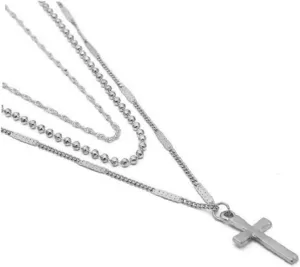 Neck Chain J Necklace for Women Fashion Jewelry Trendy Jewelry Neck Decoration Crucifix Necklace Cross
