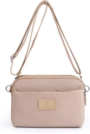 NOTAG Nylon Crossbody Purses Multipockets Shoulder Bags for Girls Daily Handbags Small Purses for Dog Walking