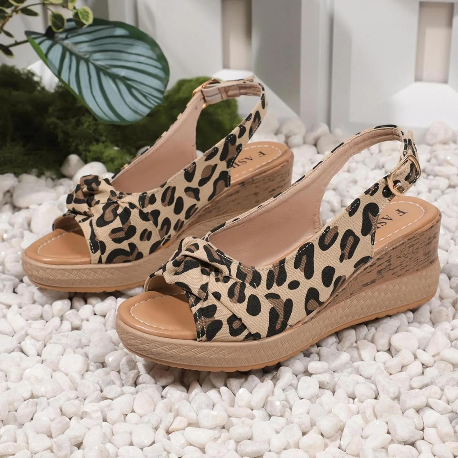 Orthopedic Sandals for Women,Casual Comfort Breathable Open Toe Mesh Thick Sole Backless Sandals 2025 Summer Comfortable Memory Foam Non Slip Beach Ankle Strap Platform Shoes