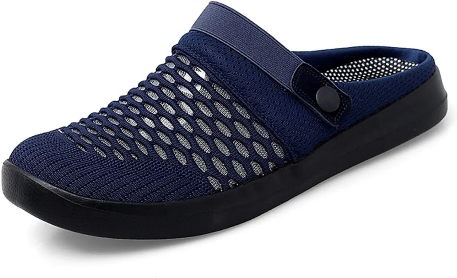 Sandals for Women Summer Loafers Comfortable Dressy Closed Toe Clogs and Mules Mesh Mules Shoes Casual Beach Walking Shoes Backless Breathable Sneakers