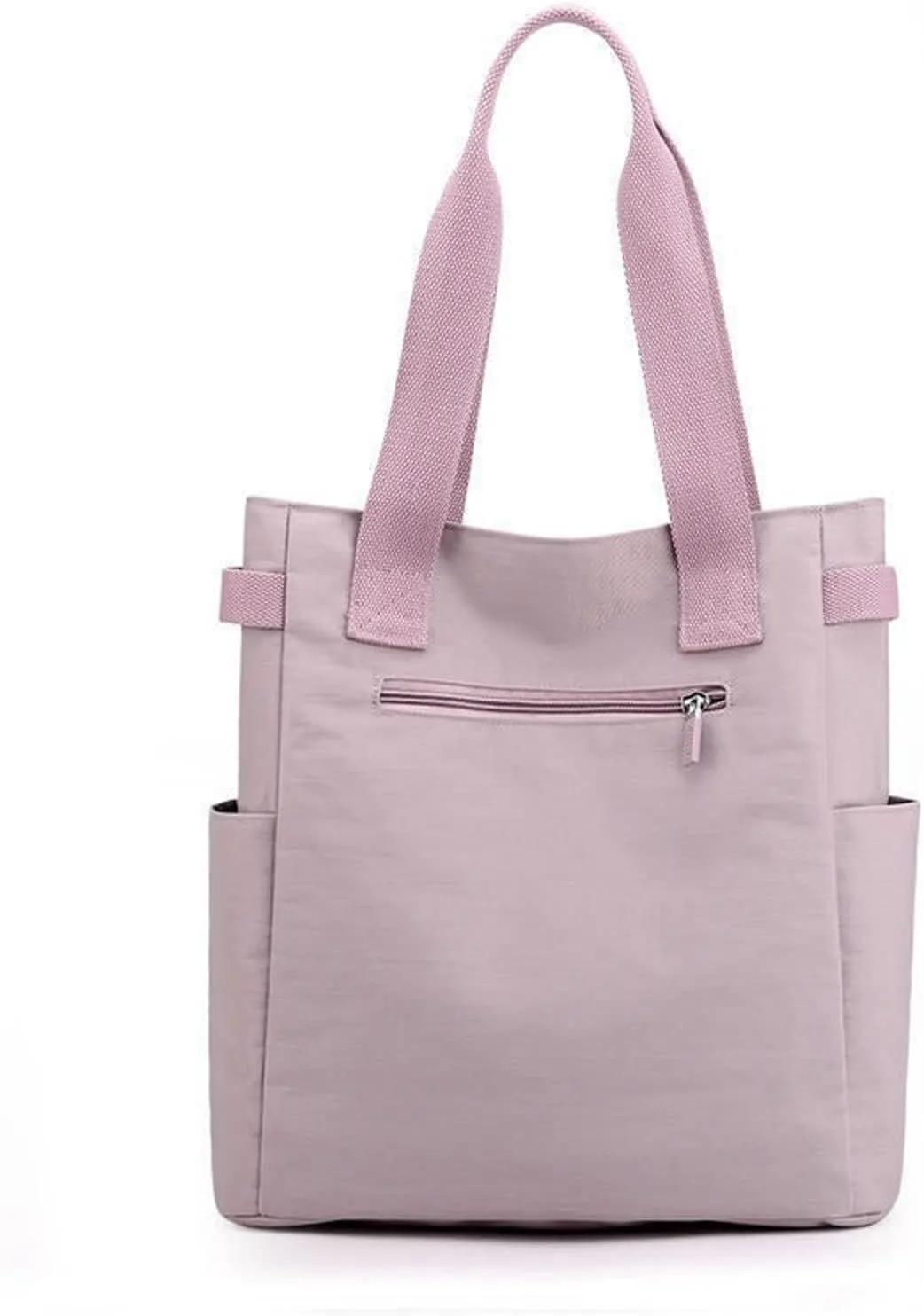Shoulder bag Women's Canvas Bag Women's Shoulder Bag Cloth Bag Women's Large Capacity Casual Bag (Black)