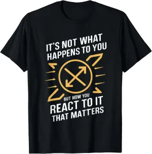Stoic Phrase Stoicism Philosoper Quote Cool Motivational T-Shirt