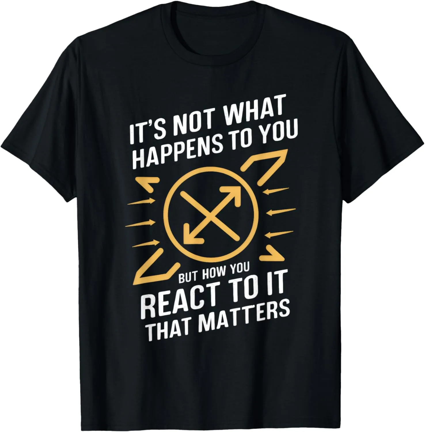 Stoic Phrase Stoicism Philosoper Quote Cool Motivational T-Shirt