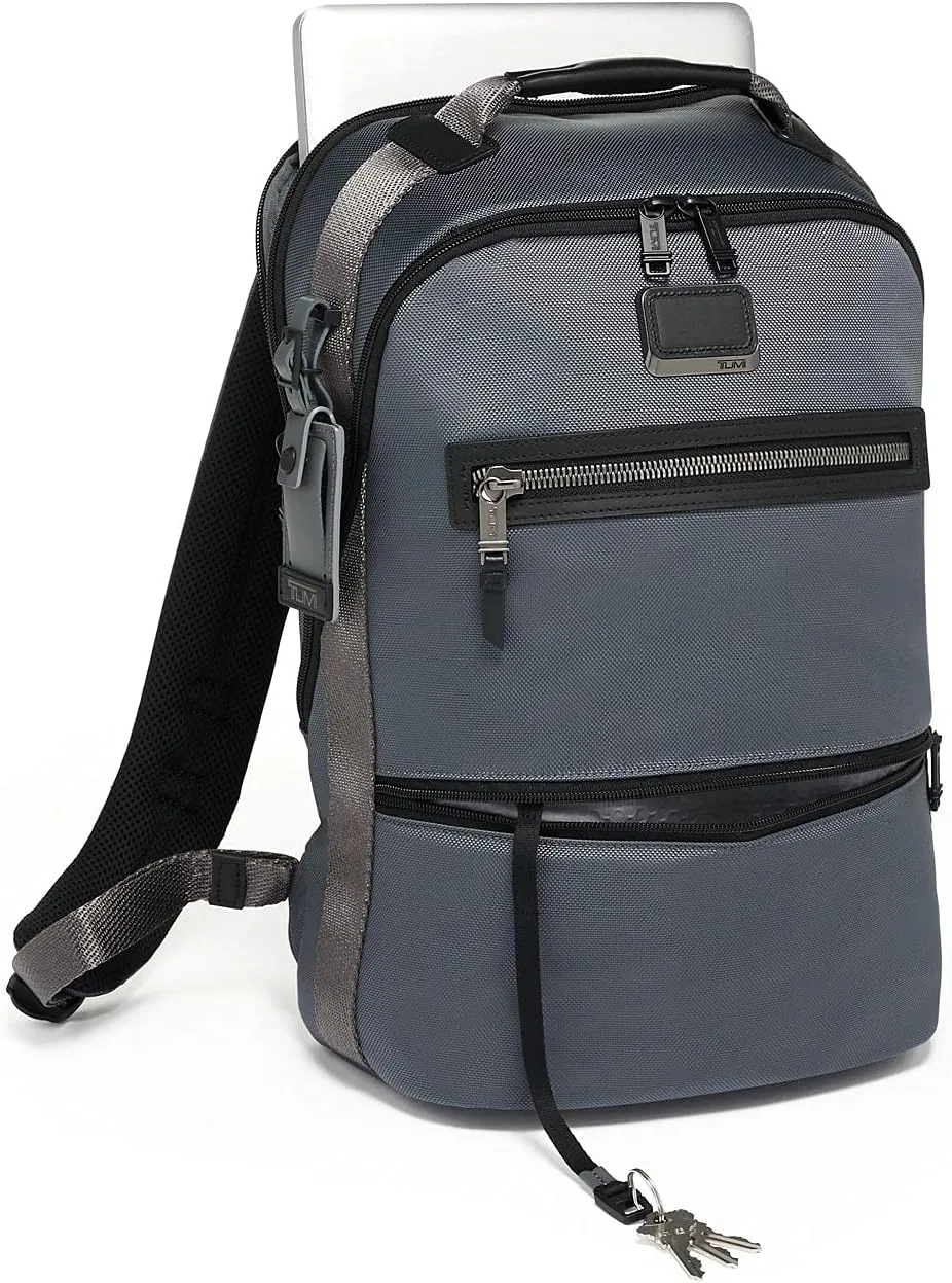 TUMI Alpha Bravo Essential Backpack Cool Grey One Size