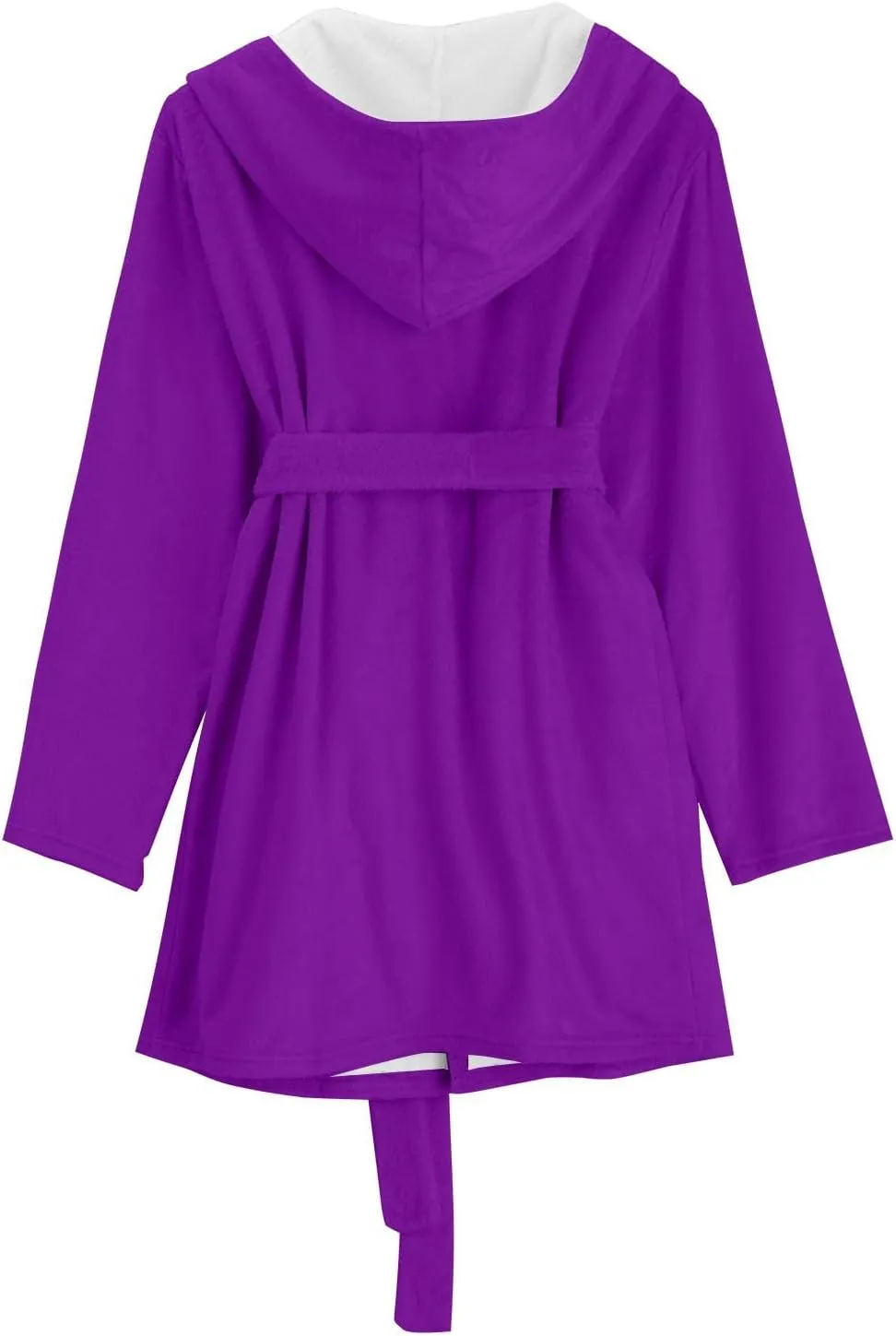 Women Long Robe Winter Sleepwear for Women Warm Womens Robes Long Zipper Front Fluffy Robes Plush Mid Length