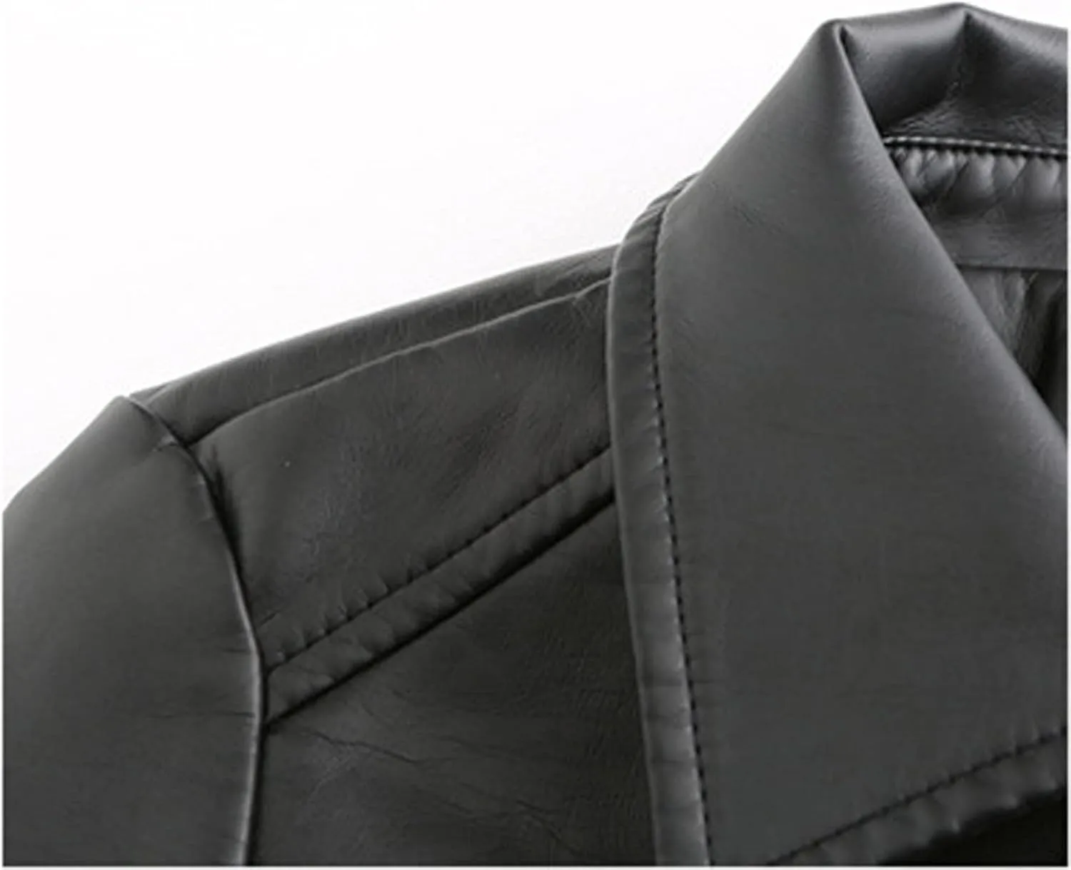 Women's Faux Leather Jacket Trendy Motorcycle Jacket Zip Up Slim Fit Moto Biker Leather Jacket for Women Fall Winter