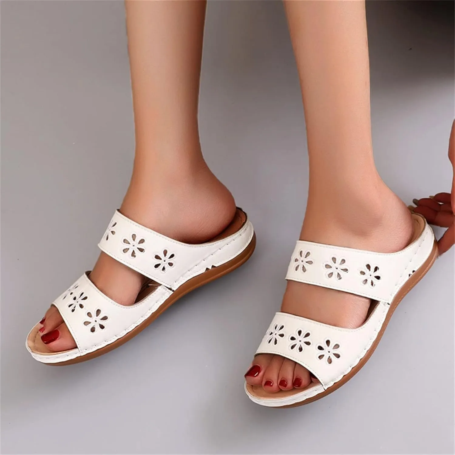 Womens Orthopedic Dress Sandals Orthopedic Supportive Slippers for Women Arch Support Flip Flops Arch Support Orthopedic Womens Black Shoes Dressy Casual Sandals Orthopedic Flip Flops Women Sandals