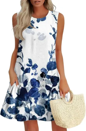 Womens Summer Dresses Casual Cap Sleeve Spring Ruffle Mini Sporty Sweatshirt Trendy Tshirt Dress