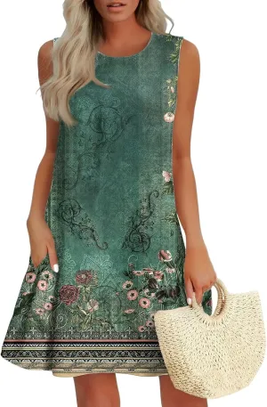 Womens Summer Dresses Casual Cap Sleeve Spring Ruffle Mini Sporty Sweatshirt Trendy Tshirt Dress