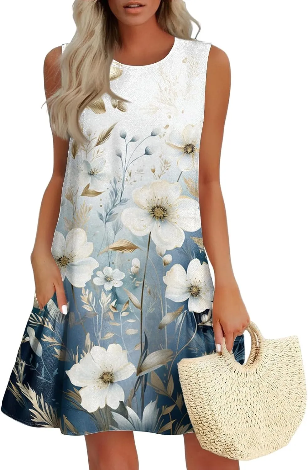 Womens Summer Dresses Casual Cap Sleeve Spring Ruffle Mini Sporty Sweatshirt Trendy Tshirt Dress