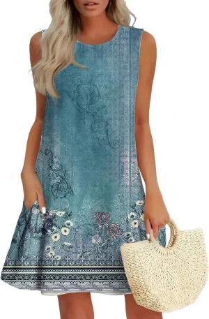 Womens Summer Dresses Casual Cap Sleeve Spring Ruffle Mini Sporty Sweatshirt Trendy Tshirt Dress