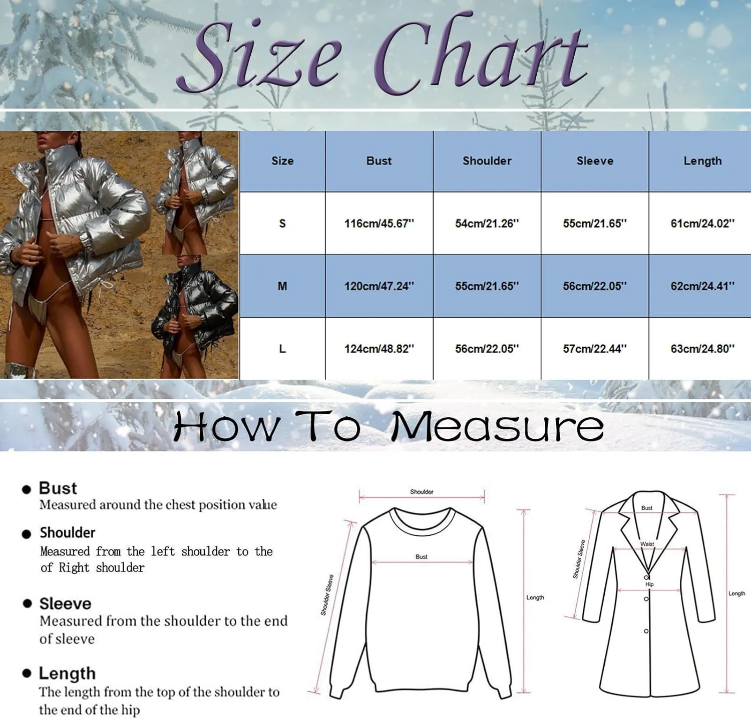 Women's Winter Cropped Puffer Jacket Lightweight Long Sleeve Oversized Y2k Stand Collar Zip Up Short Down Coats Girls