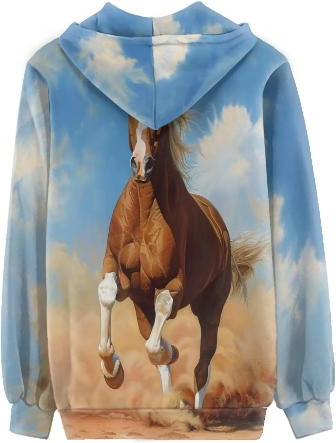 Women's Zip up Oversized Sweatshirts Long Sleeve Hooded Jacket Casual Zipper Tops with Pockets